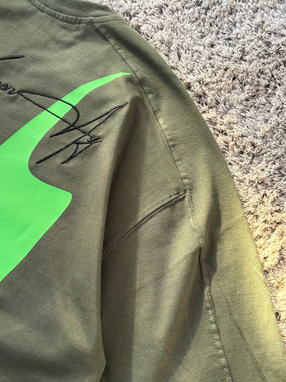 GREEN SCAR T-SHRIT